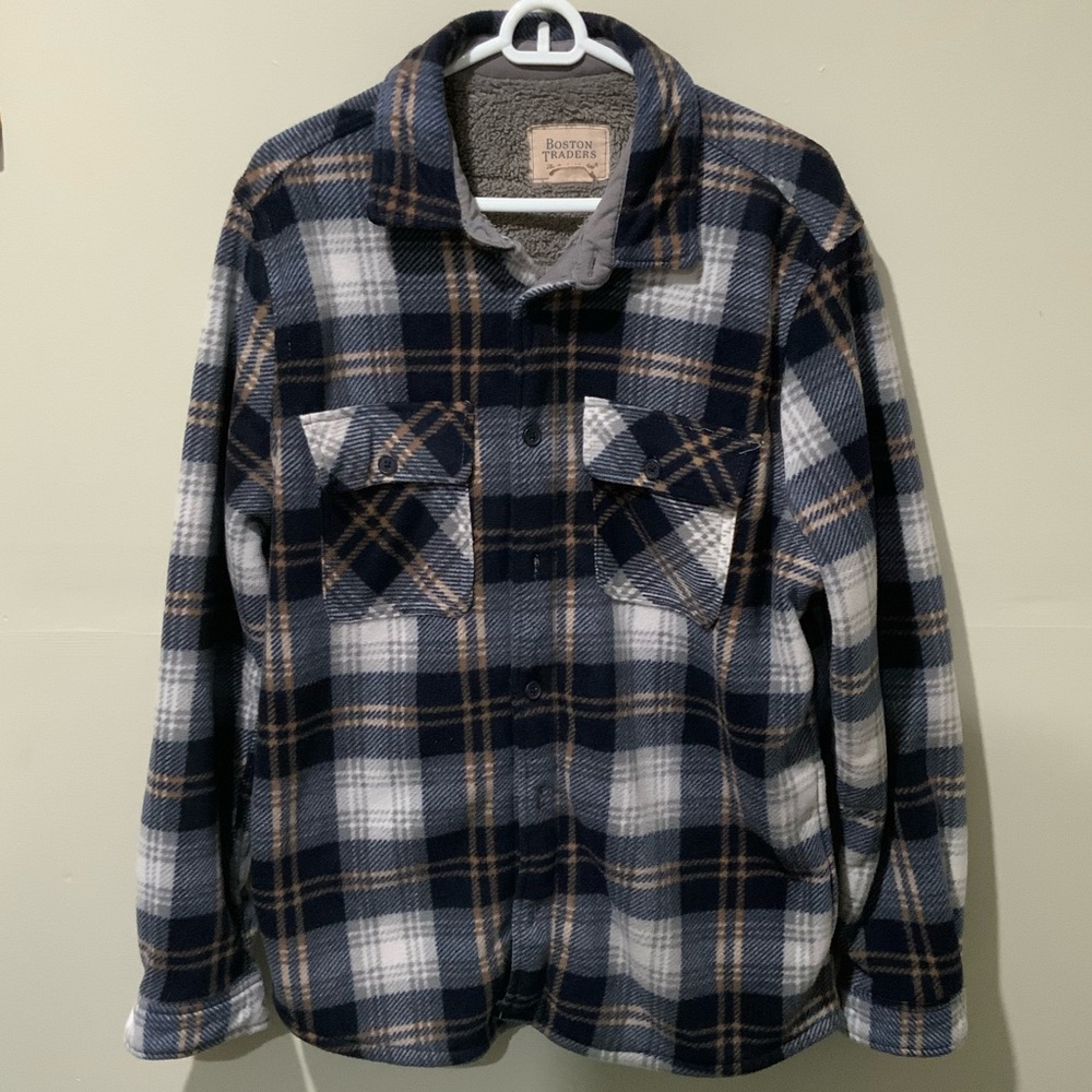 Button down soft jacket Size L